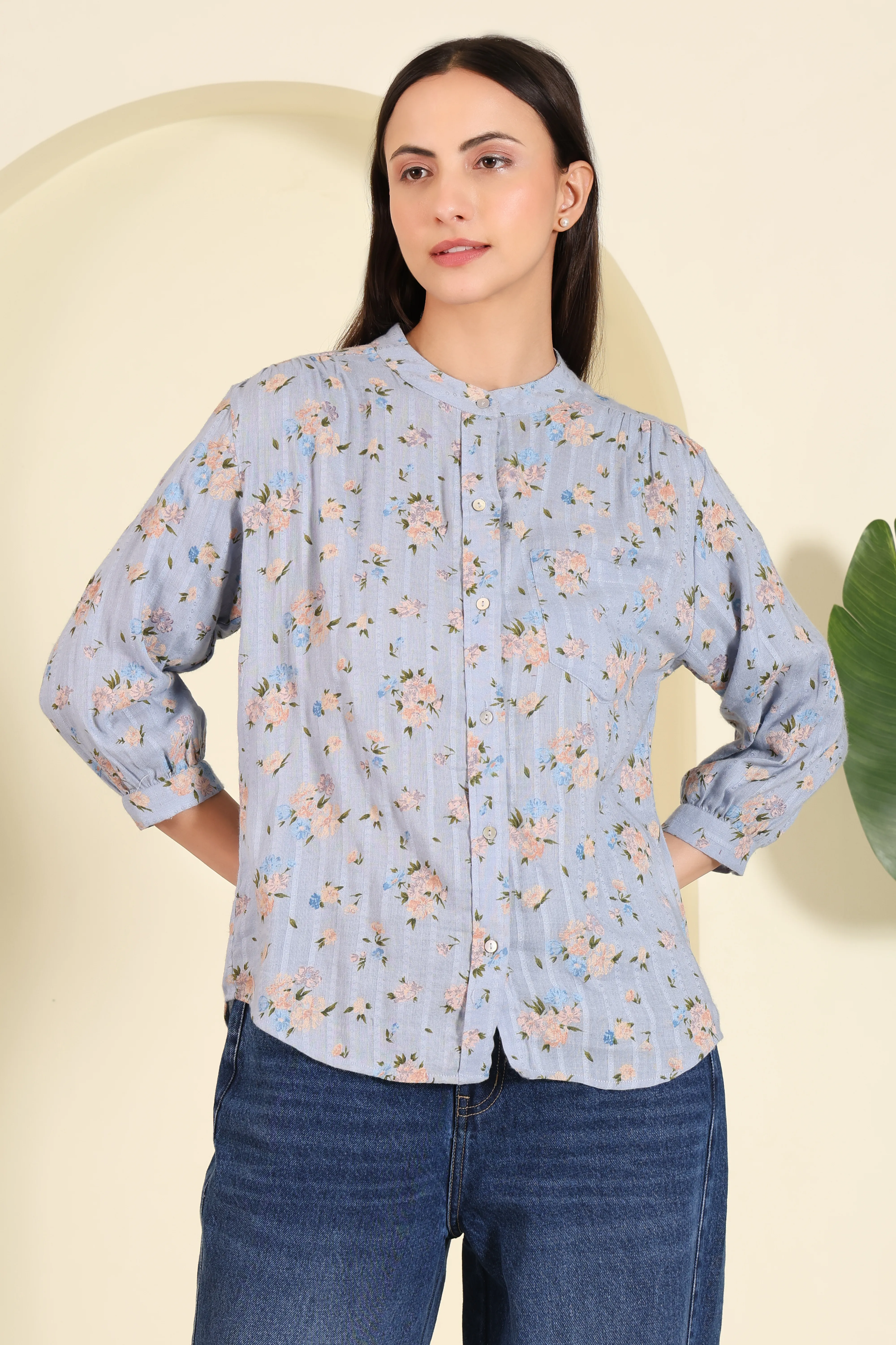 Classic Drape Top alternate view
