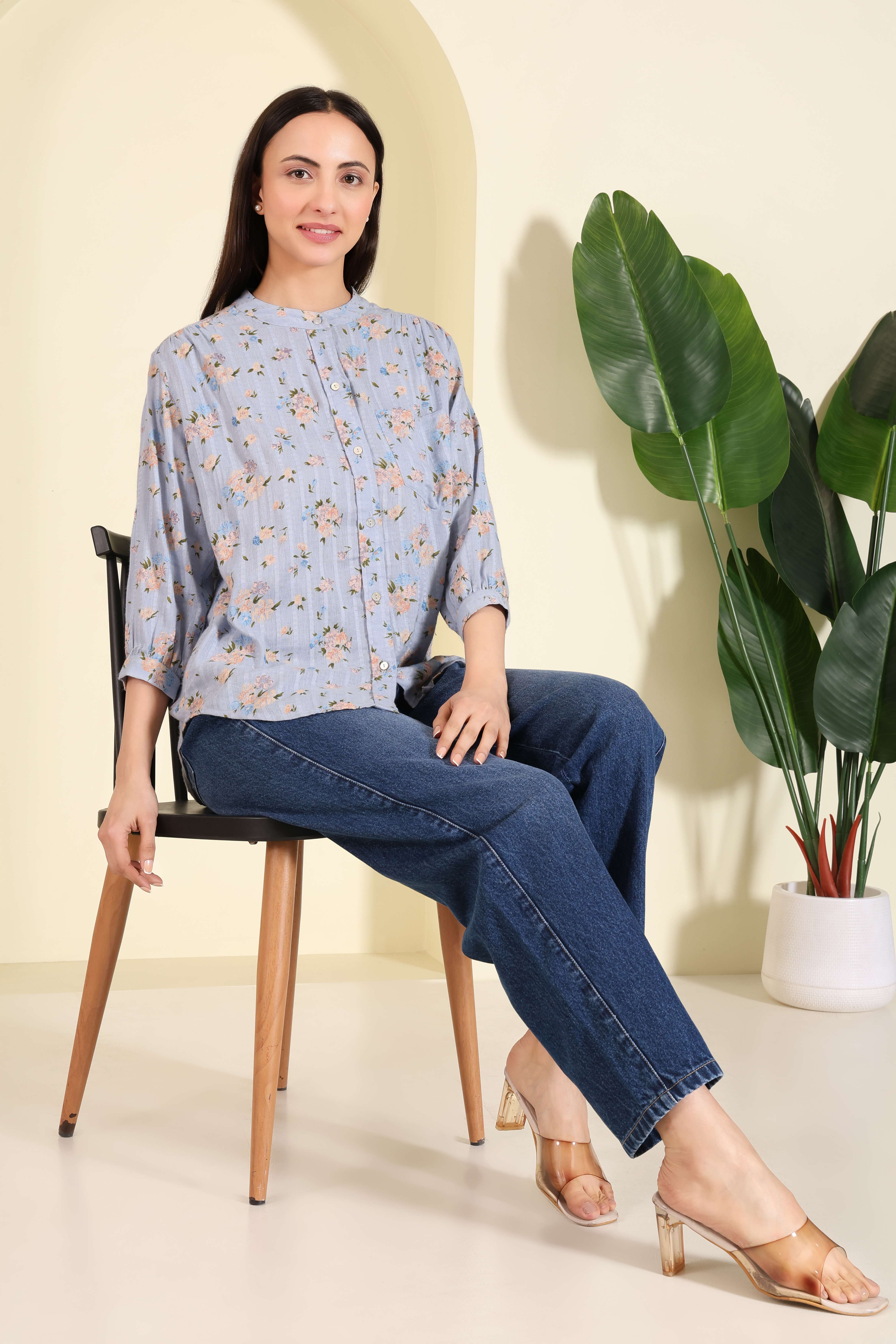 Classic Drape Top – back view
